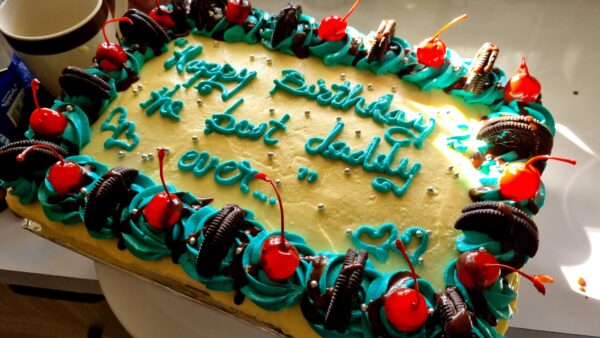 Double Layer Rectangular Cake