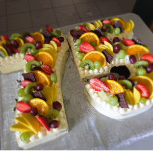 75 year old number cake