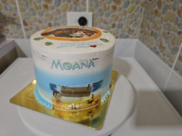 Moana Smash cake for a 1 year old